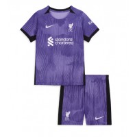 Liverpool Fotballklær Tredjedraktsett Barn 2023-24 Kortermet (+ korte bukser)